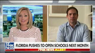 Senator Rubio Joins America's Newsroom to Discuss China Sanctions and the Need to Reopen Schools