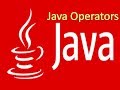 Selenium 9 - Java Operators