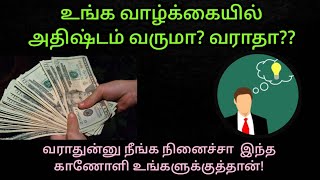 உங்க அதிர்ஷ்டம்  எப்படி? / எண்ணங்கள் / எம். எஸ். உதயமூர்த்தி / ennangal / dr.m.s.udhayamoorthy