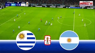 Live Uruguay Vs Argentina Conmebol Fifa World Cup 2026 Qualifiers Full