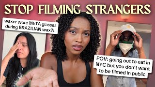 TikTok's SERIOUS Problem with Filming Strangers