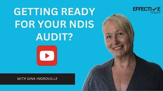 Webinar - Getting ready for an NDIS Audit