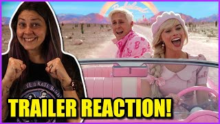 Barbie Main Trailer Reaction: I AM OBSESSED!