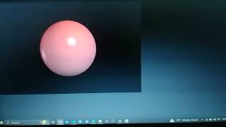 an orb with constant brightness using vpython assignment (@paulmcwhorter )