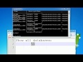 PostgreSQL - SQL Shell - Show all databases