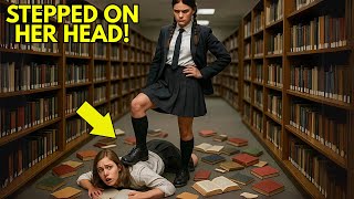 Bullies Slapped the Quiet Girl in the Library — Her Next Move STUNNED Everyone!