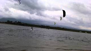 カイトボード　YANAI 2011 KITE DIVISION のむのむ　KITE BOARDING