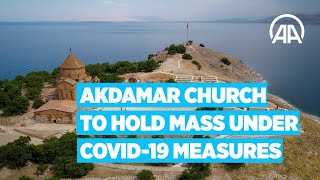 1,100-year-old Akdamar Church to host 8th special mass on Sunday with COVID19 measures