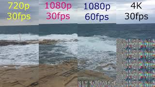 0041 - 720p at 30fps vs 1080p at 30fps vs 1080p at 60fps vs 4K at 30 fps iPhone 6s Plus