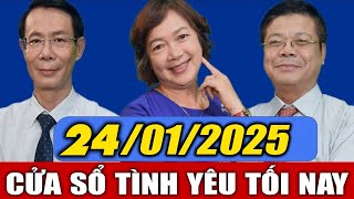 Đêm Khuya Nghe Cửa Sổ Tình Yêu Ngủ Ngon Ngày 24/01/2025 | Đinh Đoàn Tư Vấn Chuyện Giấu Kín