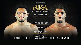 AKA 38 Bout 4 Dontea Johnson vs Demetri Teddlie