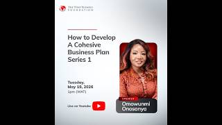 Masterclass Session for 2026 Tony Elumelu Foundation Entrepreneurship Programme