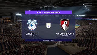 FIFA 21 | Cardiff City vs AFC Bournemouth - England Championship | 21/10/2020 | 1080p 60FPS