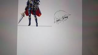 Fire emblem- lucina (ibispaint-x)