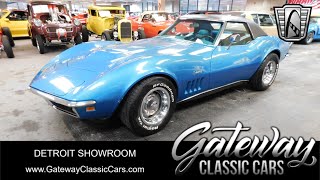 1969 Chevrolet Corvette Gateway Classic Cars #2030 DET