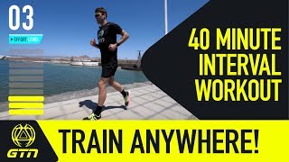 Running Workout – Train Anywhere With GTN's 40 Minute Lamp Post Intervals