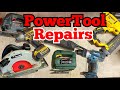 Power Tool Repairathon, Bosch, makita and Dewalt tools In need of repairing.