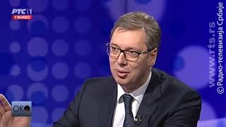 Oko intervju: Aleksandar Vučić