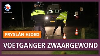 REPO: Voetganger raakt zwaargewond bij aanrijding in Makkum