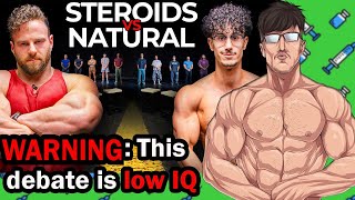 💉 Taking steroids is cheating | Natural Bodybuilder Reacts 💪