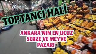 EN UCUZ SEBZE VE MEYVE PAZARI ANKARA |   Yenimahalle Toptancı Hali Fiyatları