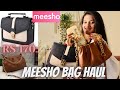 Meesho Bag Haul Under ₹380 Only👜 Handbag/ Sling Bag/ Clutch👜 Meesho Handbags Haul # Meesho Bags