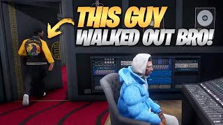 NIKO Walks out on Ramee After Listening to His Diss Track on LARRY! | NoPixel RP | GTA | CG