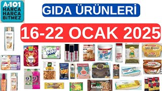 A101 16-22 OCAK 2025 AKTÜEL KATALOĞU/GIDA ÜRÜNLERİ/MAKYAJ/TEMİZLİK ÜRÜNLERİ #keşfet #indirim #a101