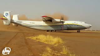 ✈️ The Roar of the Antonov An-22 | Рев Антонов Ан-22!🌍#landing #an225 #mali #aircraft #flight #cargo