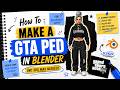 How To Make A GTA Ped In Blender (No 3ds Max Needed) For Beginners #gta