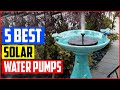 Top 5 Best Solar Water Pumps Reviews in 2023