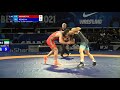 1/4 GR - 67 kg: M. IAKHIAEV (RUS) v. M. REZAEI (IRI)