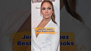 Jennifer Lopez Best Bright Looks #jenniferlopez #jlo #celebrity #fashion #shorts