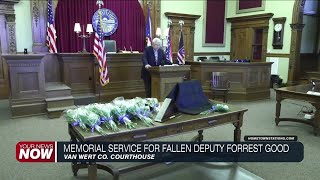 Memorial service held for deputy killed in 1935 while protecting Van Wert County