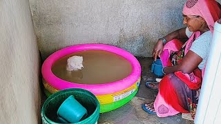 हनी नहा रहा है।।Pavellion Dog ko kaise nahlaye ।।Don Swimming on the water।।