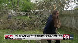 Storm Chaser Scams