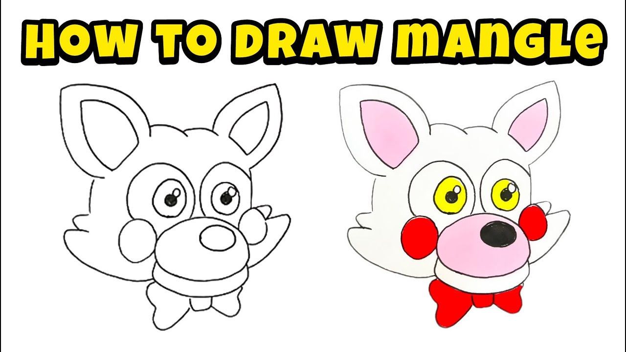 How To Draw Human Mangle Easy