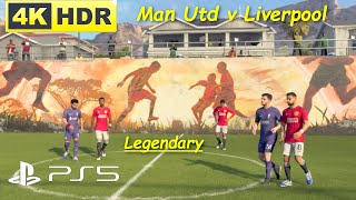 Manchester United v Liverpool 3v3, Legendary Difficulty, Volta FC 24 Gameplay (PS5 UHD 4K 60FPS HDR)