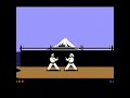 UNPLAYABLE Karateka On Commodore 128 (64 Mode) With SuperCPU & RamLink (Real Hardware - posted 2008)