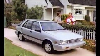 1987 Hyundai Excel commercial - built to impress owners not neighbors