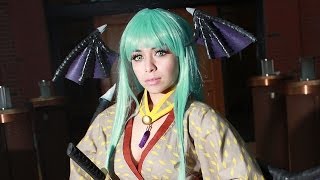 MORRIGAN! Darkstalkers Cosplay by Miss Gidget at Katsucon 2014