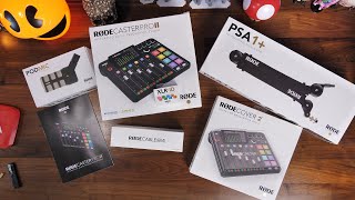 Rodecaster Pro 2 ASMR unboxing