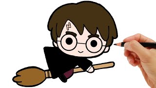 HOW TO DRAW HARRY POTTER EASY