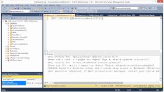 Microsoft SQL Server 70-462 Tutorial | DBCC CHECKDB