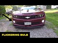 Changing My Camaro's LED DRL/Fog Light!