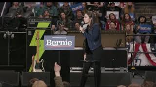 AOC calls to break up ICE, praises BERNIE SANDERS' progressive record in fiery speech FULL REMARKS