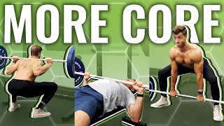 5 ULTIMATE Isometric Exercises for More Core Power and Full Body Stability (Bench, Squat and More!)