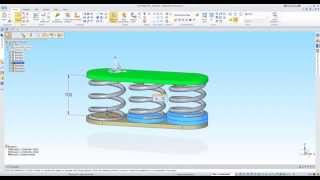 Solid Edge ST8 Adjustable Spring