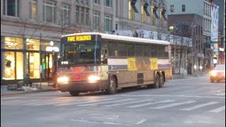 MTA Bus Company: 2007 MCI D4500CL [3451] BxM6 Express Bus @ 3rd Ave \u0026 E 86 St