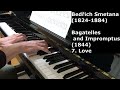 bedřich smetana bagatelles and impromptus 7. love